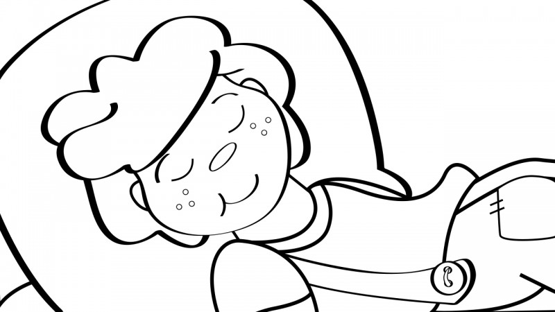 Image for Diddle, Diddle, Dumpling – Coloring Page