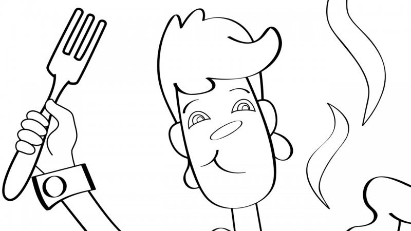 Image for Jack Sprat – Coloring Page