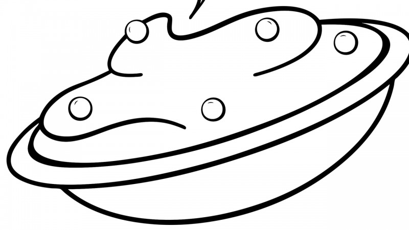 Image for Pease Porridge Hot – Coloring Page