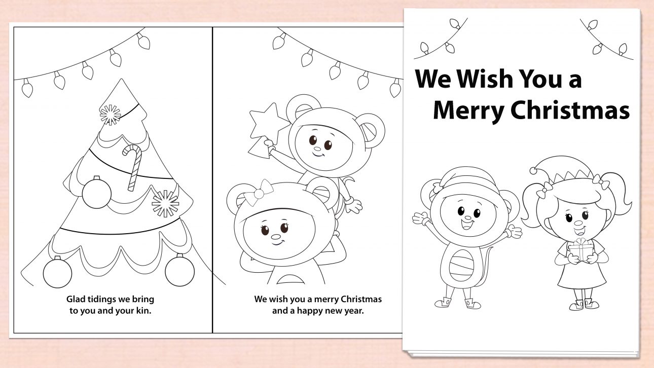 We Wish You a Merry Christmas Activity Downloads